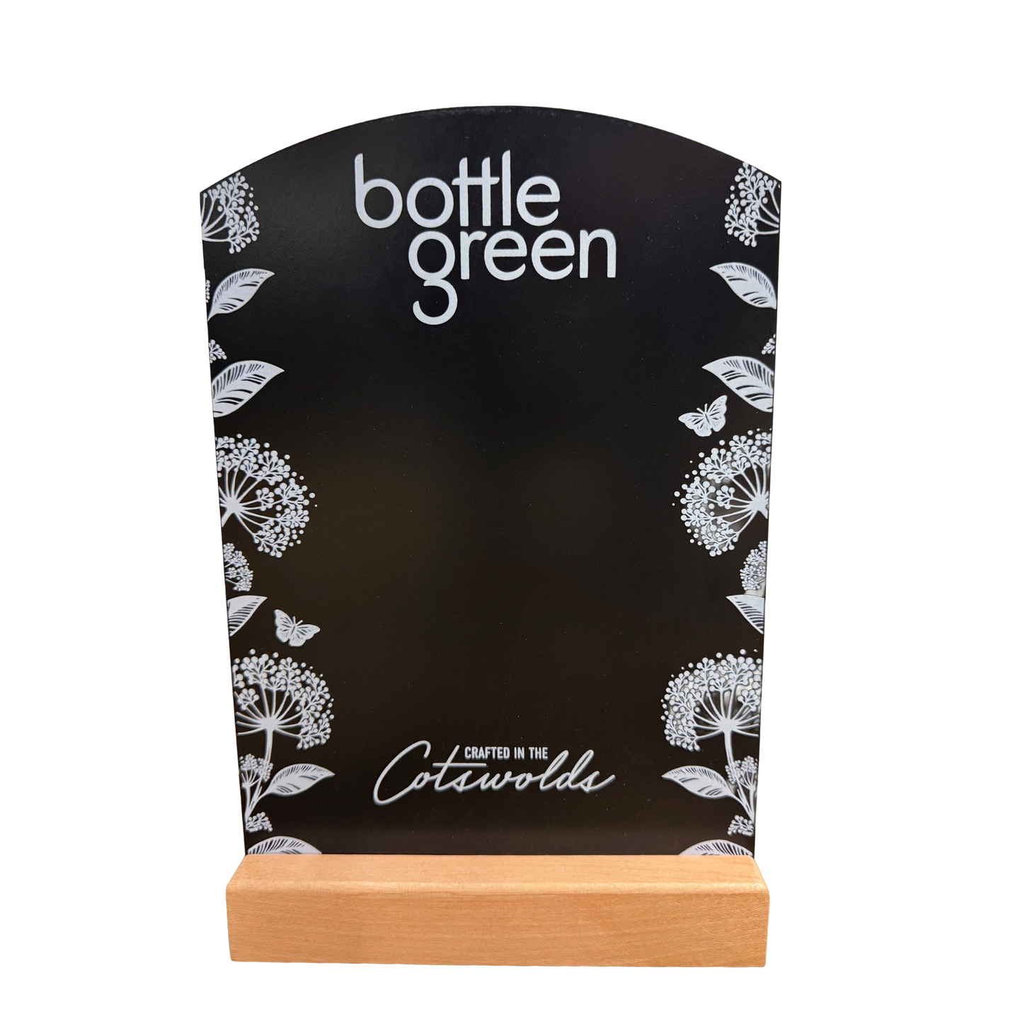 Bottle Green A5 Chalkboards