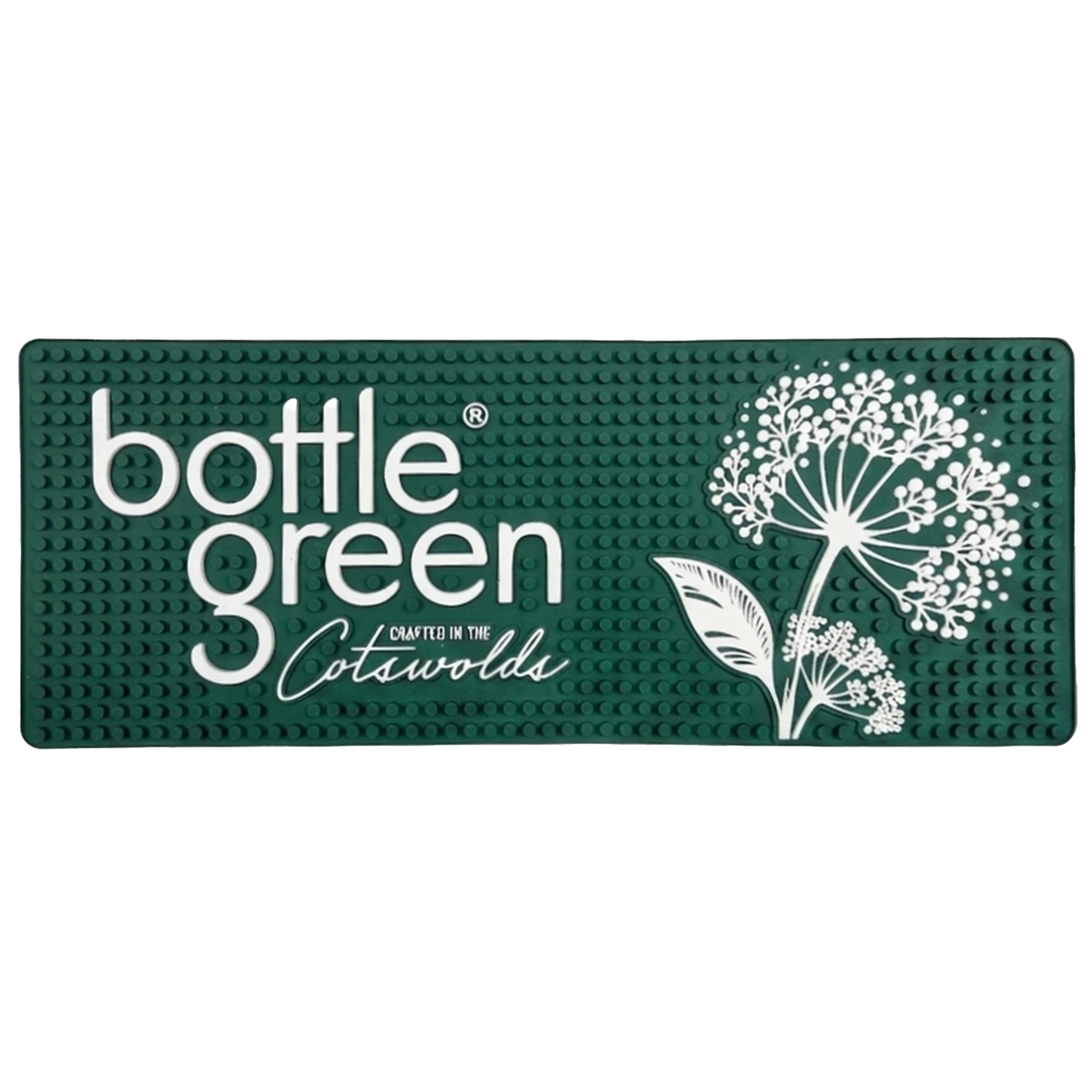 Bottle Green Bar Runner Crafted in Cotswolds