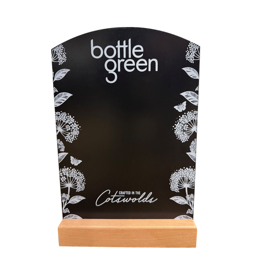 Bottle Green A5 Chalkboards
