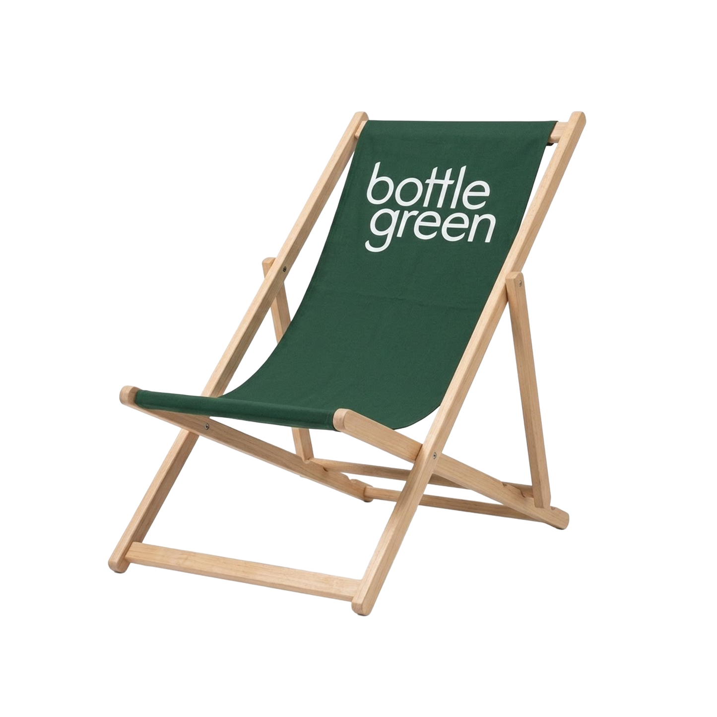 Bottle Green Deck Chair