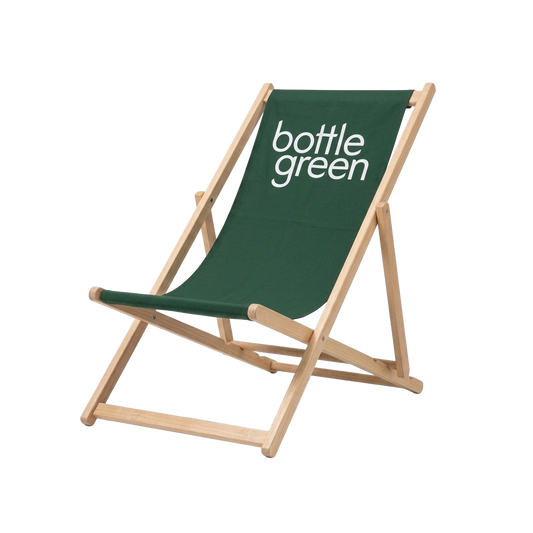 Bottle Green Deck Chair