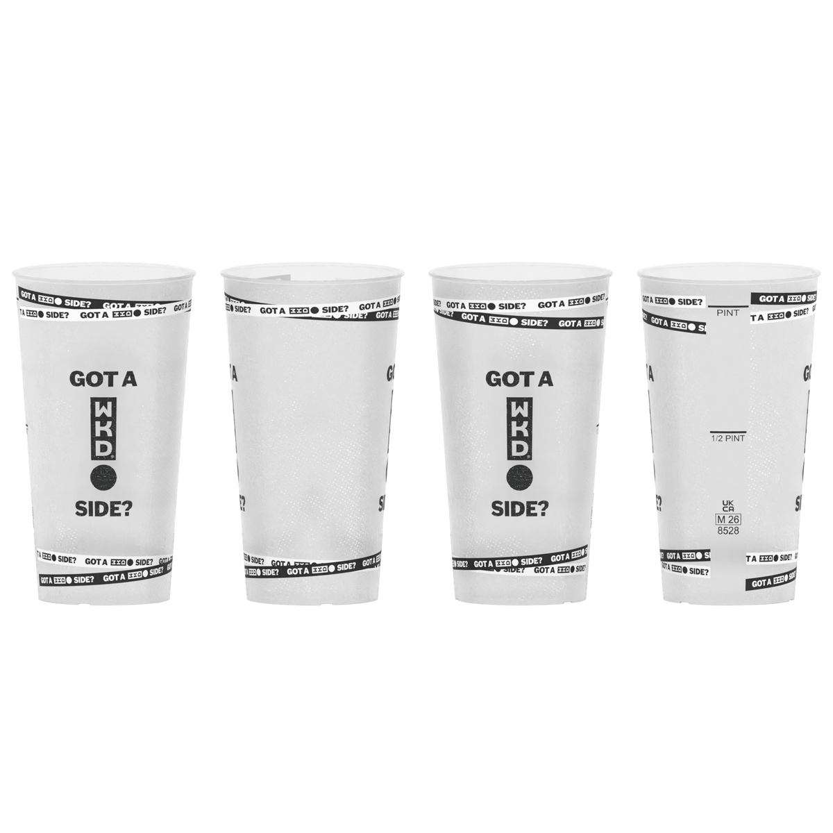 WKD Pint Cups